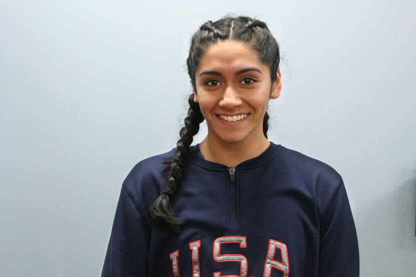 Hope Bravo, 21, of Allen is competing in the World Cup for Power Tumbling in February 2020.