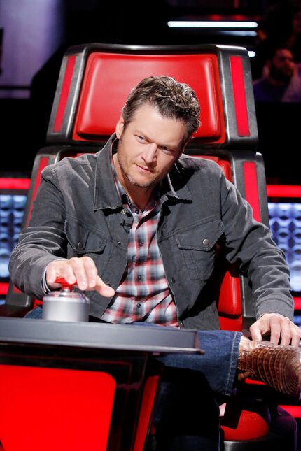 NASCAR fan Blake Shelton is also a judge on NBC show 'The Voice.'