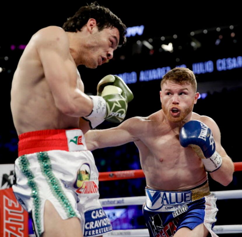 Canelo venció a Chávez. Jr. Foto AP