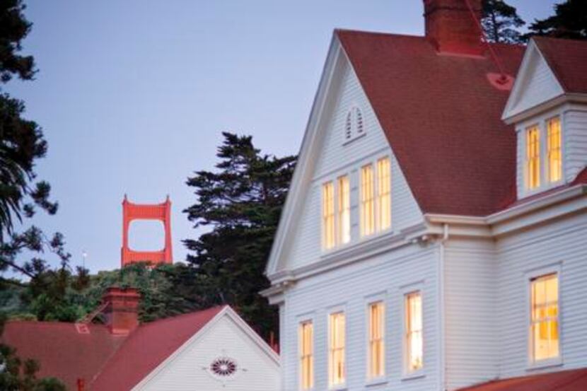 
Historic  buildings at Cavallo Point have been repurposed as luxury lodgings. Book a room...