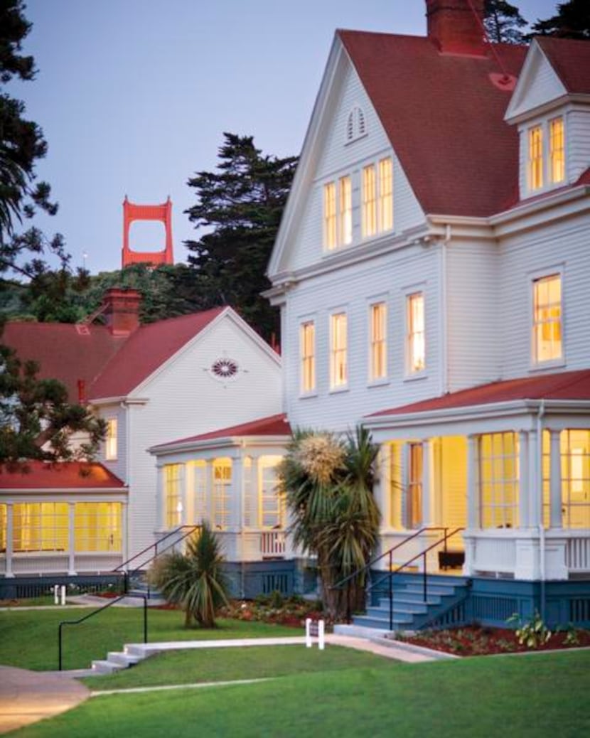 
Historic  buildings at Cavallo Point have been repurposed as luxury lodgings. Book a room...