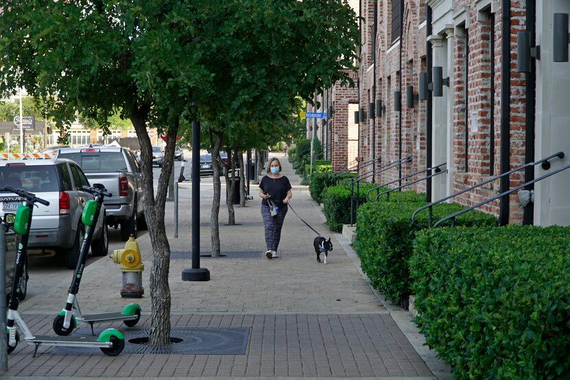 Judith “J” Maisel, 77, chose downtown Dallas mainly for its walkability when she moved here...