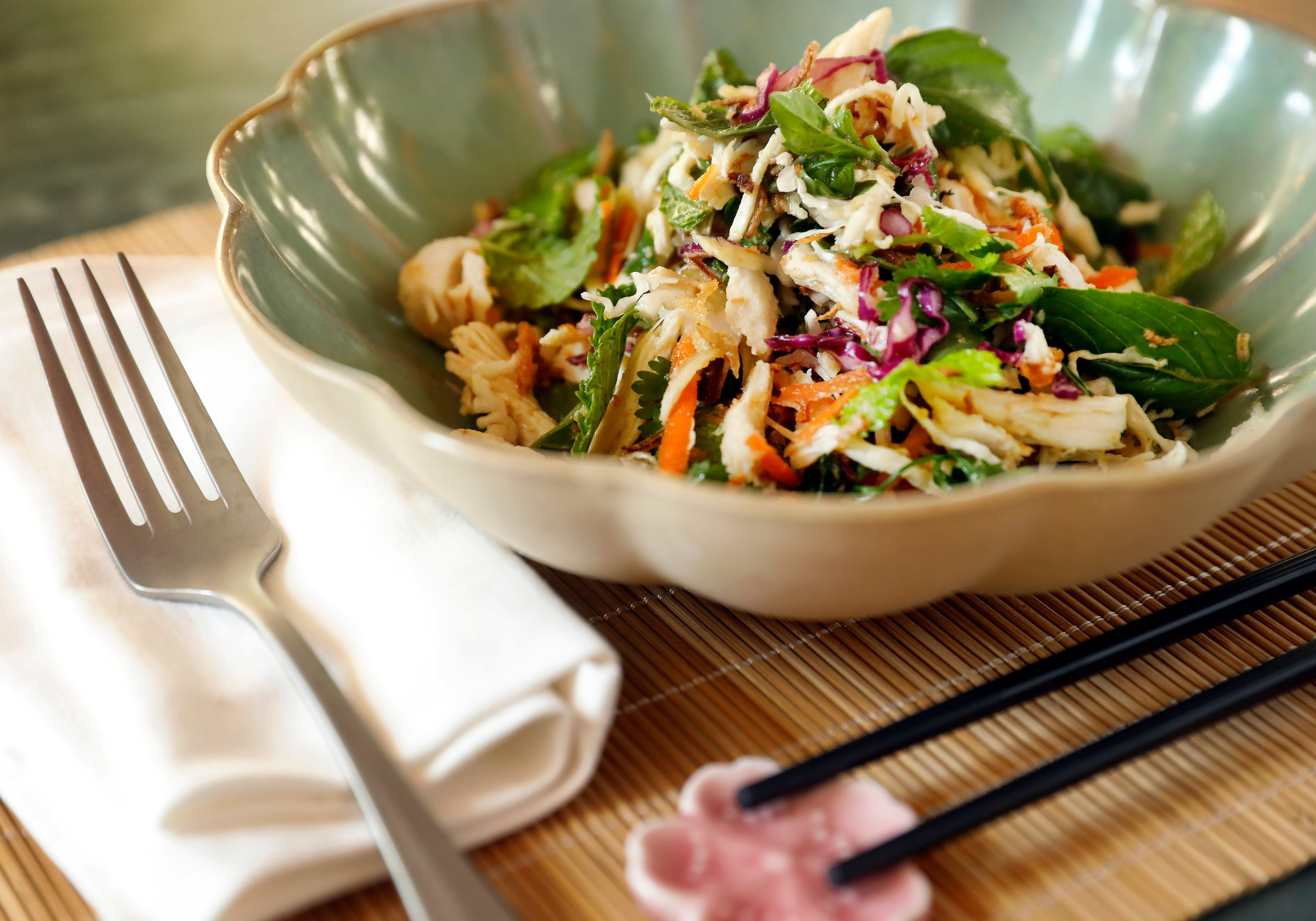 Chicken salad is Chef Sotear’s favorite item  at Rose Café Tasting, a new all-day cafe along...