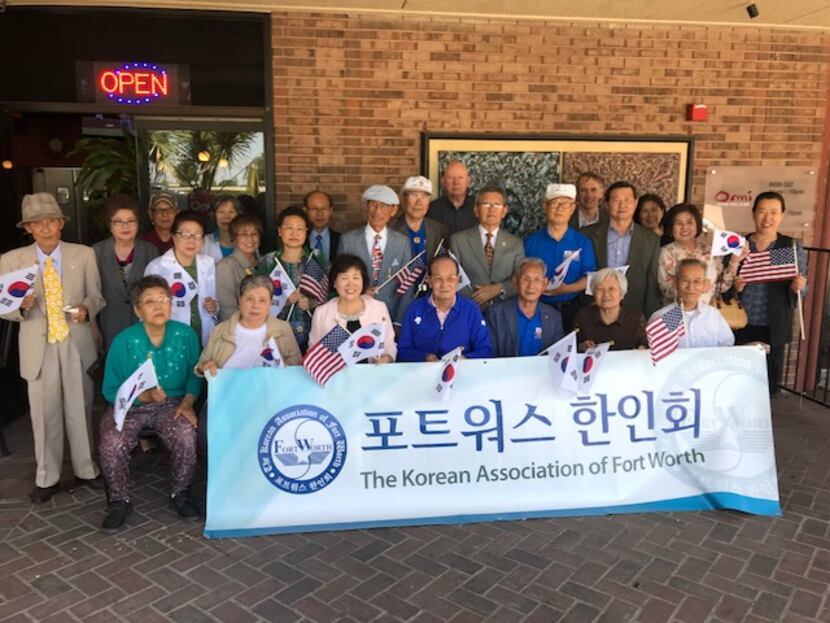 The Korean Association of Fort Worth celebrates Parents Day at Omi Restaurant in Arlington.