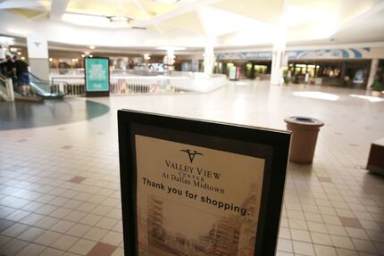Interior of Valley View Mall in Dallas on Wednesday, Feb. 1, 2017.  (Rose Baca/The Dallas...