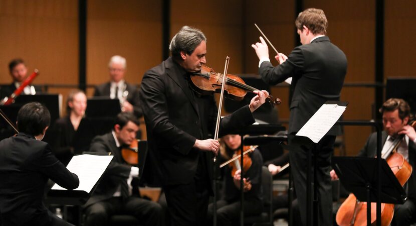 Viola soloist Misha Galaganov performs Suite Hébraïque by Ernest Bloch with the Dallas...