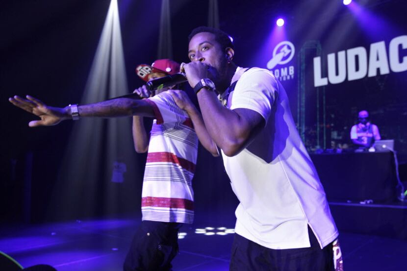 Ludacris, shown at Bomb Factory in Deep Ellum in 2016, will come back to Dallas for a gig at...