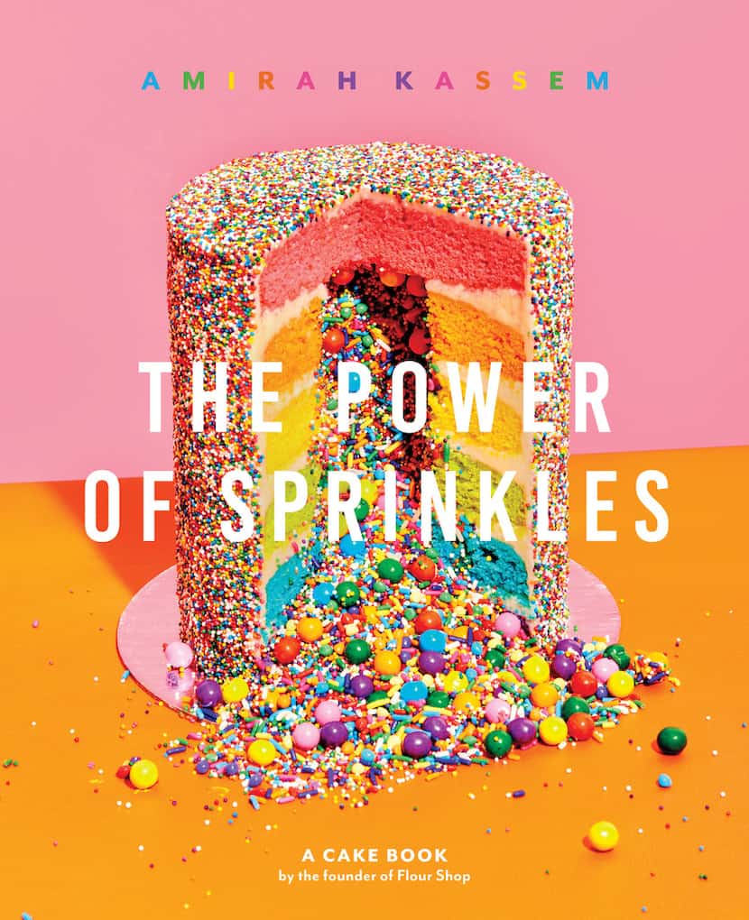 Cover of The Power of Sprinkles, Amirah Kassem's how-to book on cake.