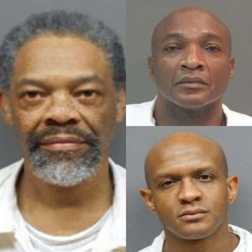 Artis Armour, Jessie Paul Skinner and Johnny Lee Walker (clockwise from left) are suing the...
