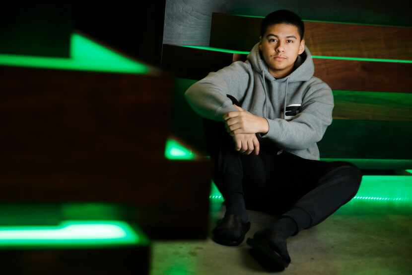 OpTic Texas Call of Duty League team member Anthony "Shotzzy" Cuevas-Castro is photographed...