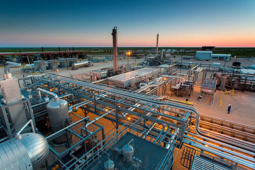 EnLink Midstream's Deadwood plant in the Permian Basin of West Texas.