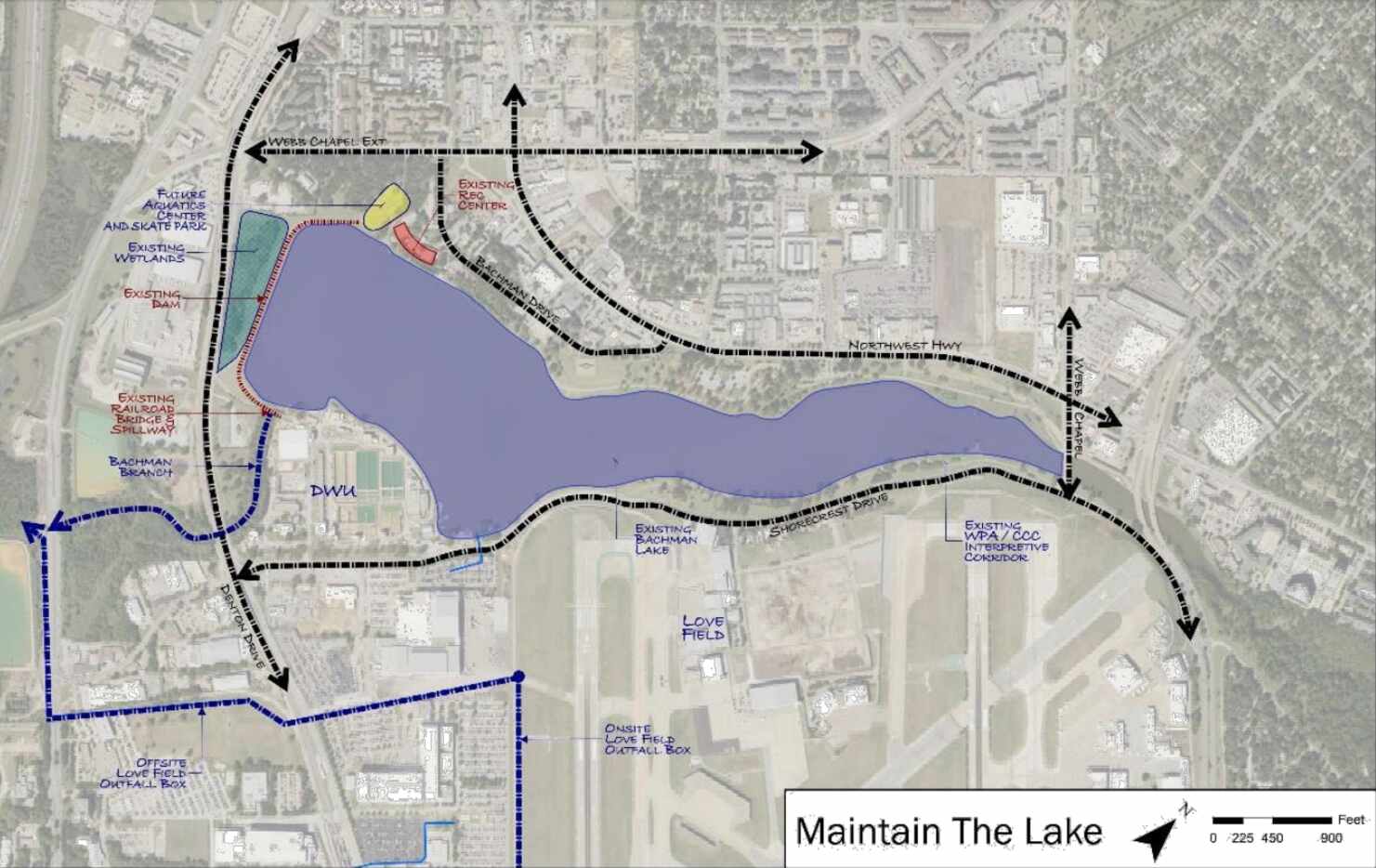 The so-called "Maintain the Lake" option unveiled Monday