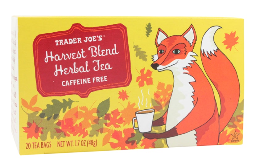 Trader Joe's Harvest Blend Herbal Tea.