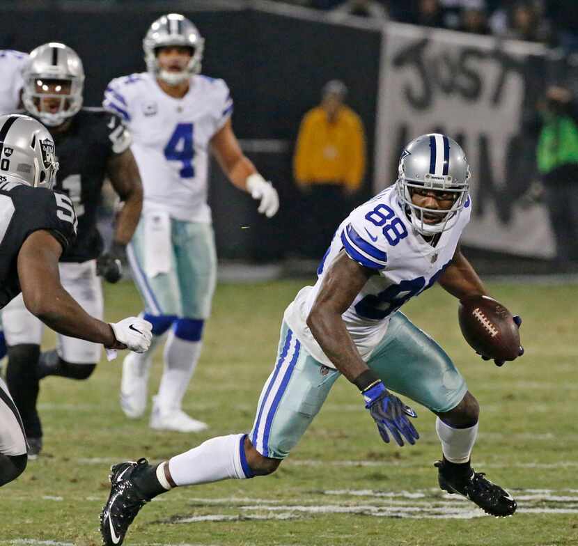 Dallas Cowboys wide receiver Dez Bryant (88) is pictured during the Dallas Cowboys vs. the...
