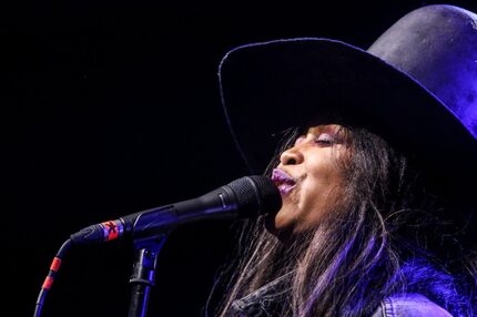 Erykah Badu celebrated her 45th birthday with a bash at The Bomb Factory in Deep Ellum on...