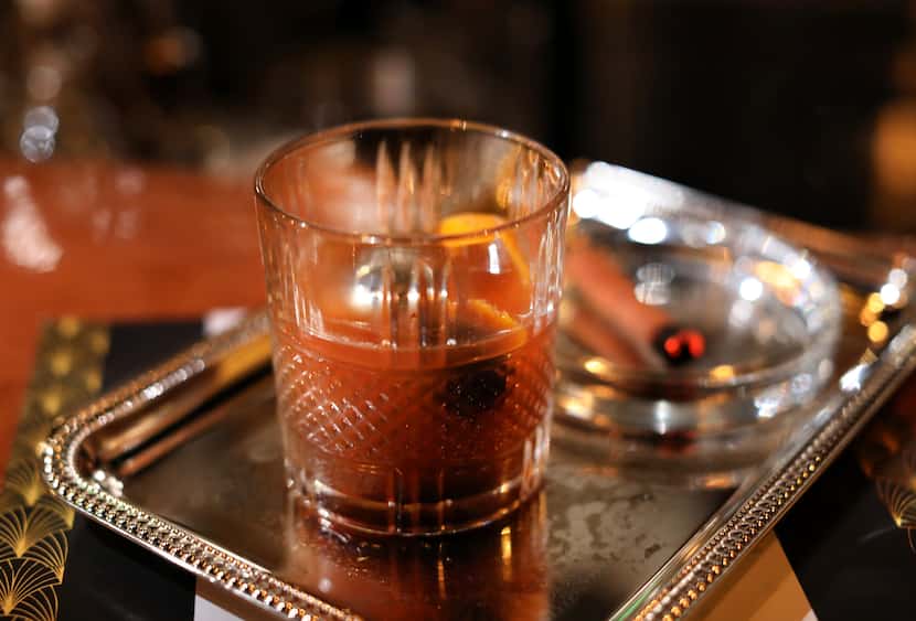 The Smokin’ Cigar is one of dozens of Prohibition-style cocktails at Speak in Rockwall.