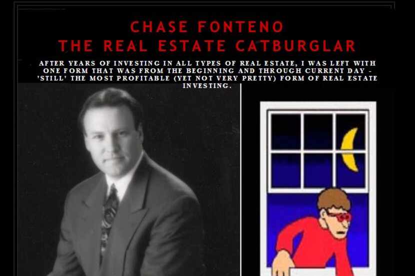 
Screenshot of a discontinued website in which Douglas T. “Chase” Fonteno labeled himself...