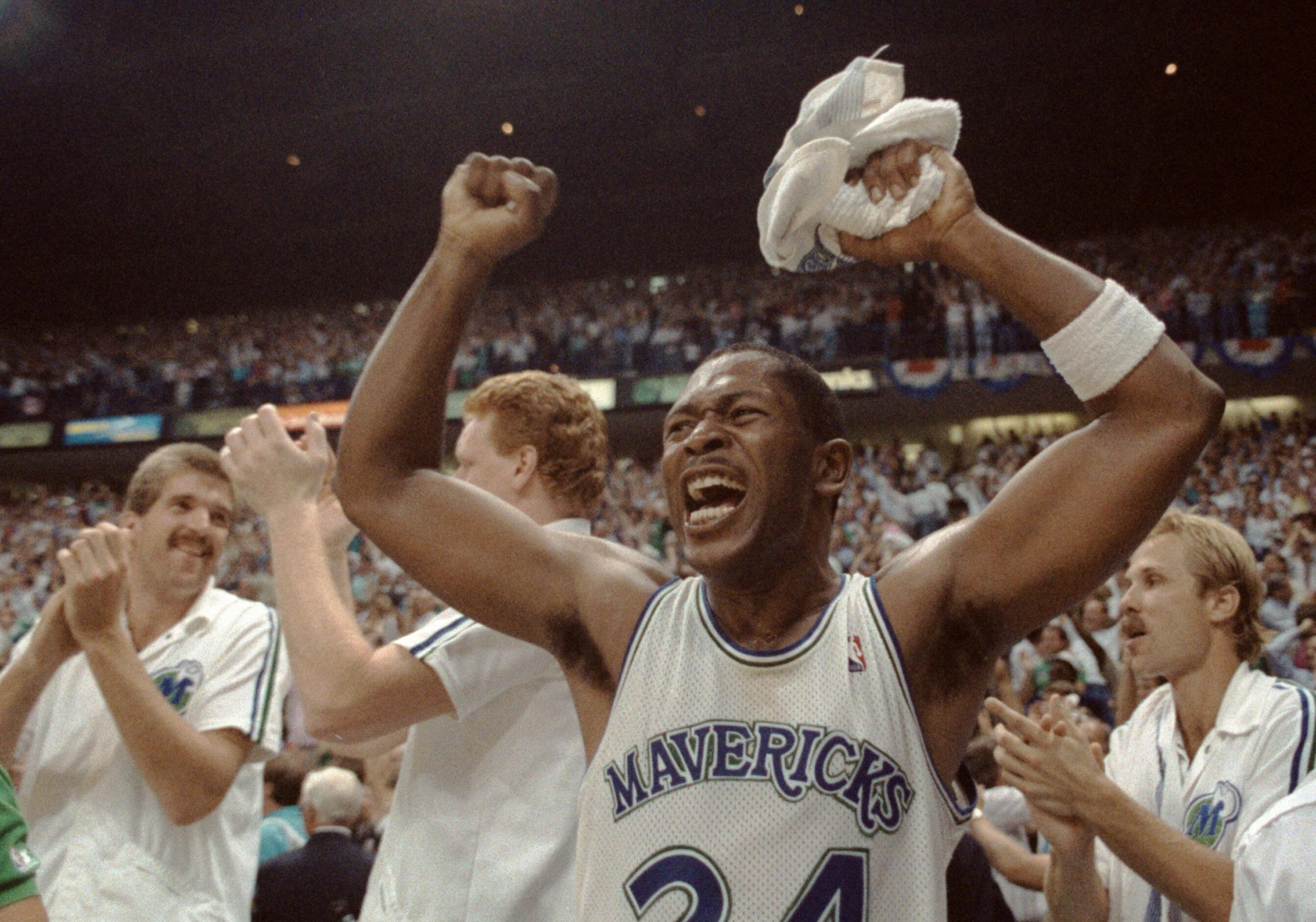 Where was Mark Aguirre last night? And Rolando Blackman tries to