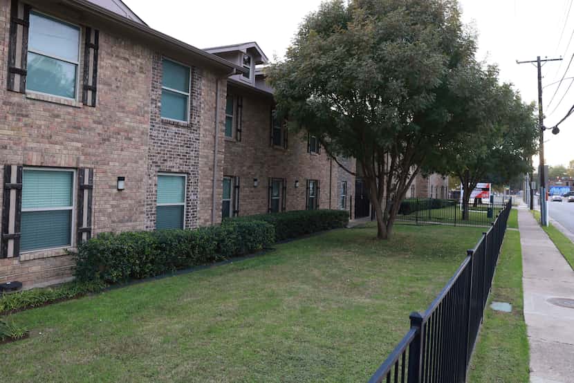 The apartments at 2120 52nd St., Dallas, on Monday.