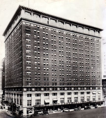 The Baker Hotel is seen in this photo circa 1937.