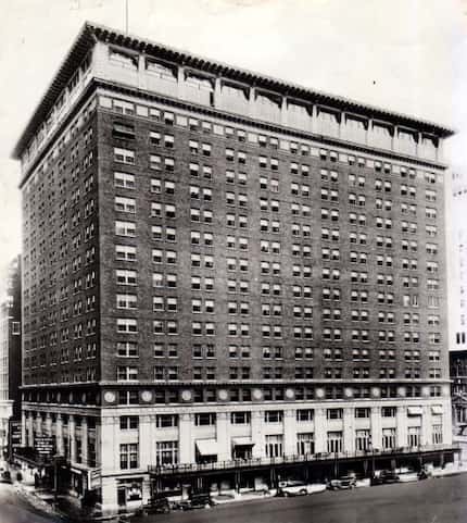 The Baker Hotel is seen in this photo circa 1937.
