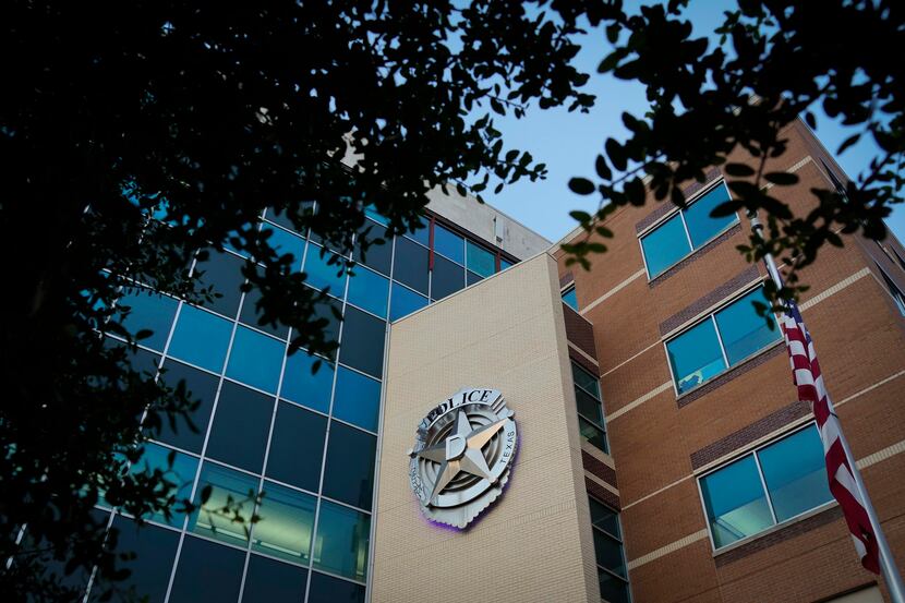 The Dallas Police Department's Jack Evans Headquarters building.