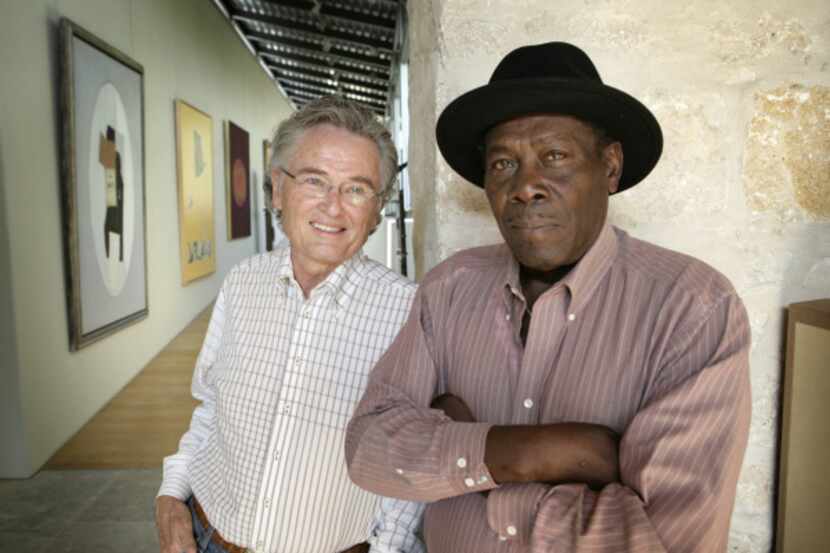 Denver Moore (right) rose from the streets of Fort Worth to become an inspirational author...