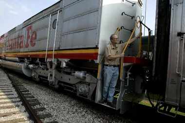 ORG XMIT: *S0426575724* 5-13-09 --  The Museum of the American Railroad at Fair Park in...