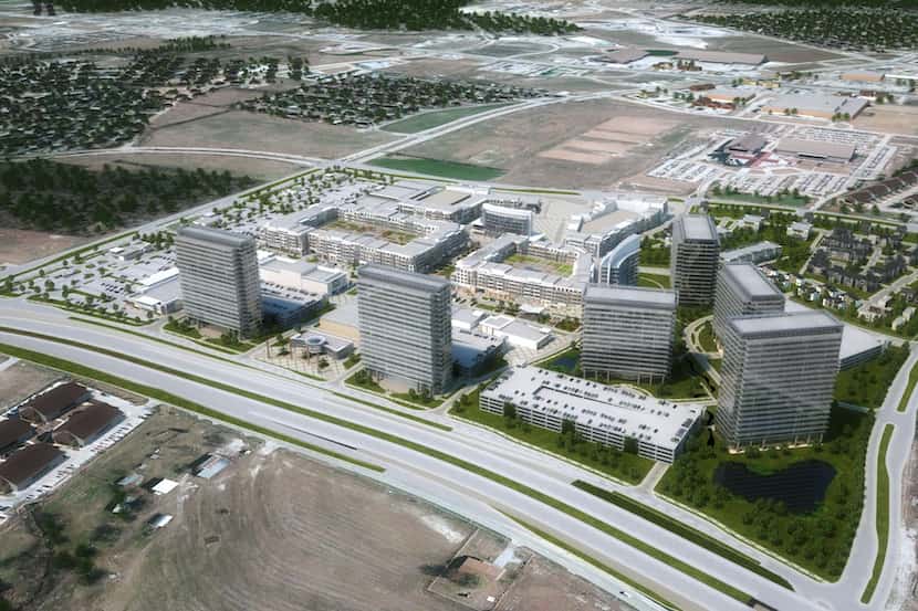 Wade Park is one of the biggest mixed-use projects planned in Dallas northern suburbs.