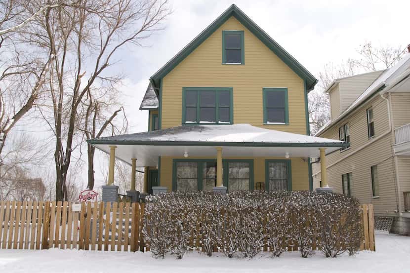 Your can tour the house from 'A Christmas Story' in Cleveland.