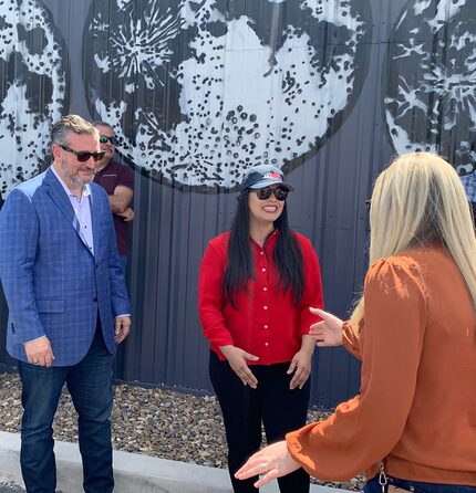 Sen. Ted Cruz campaigns with Rep. Mayra Flores in the Rio Grande Valley.