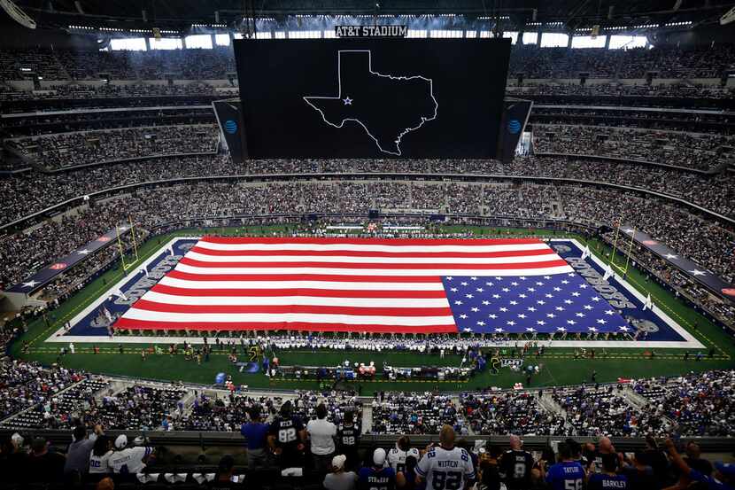 The Dallas Cowboys had a moment of silence for the victims of the Odessa shootings before...