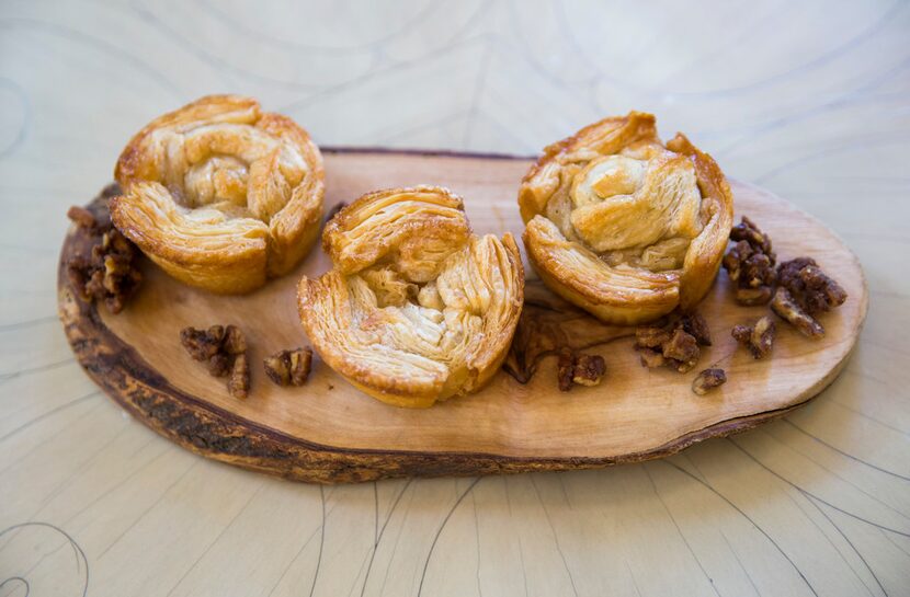 Monkey bread is made from scraps of puff pastry by pastry chef Jacquelynn Beckman