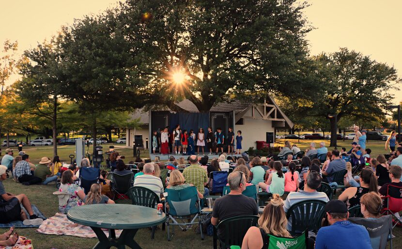 In past years, campers who attended Shakespeare on the Go! summer camp in Dallas gathered...