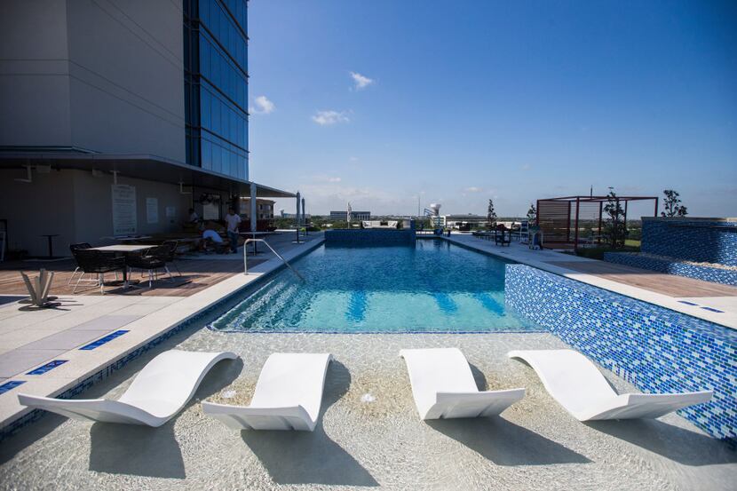 We could relax here, too: the new Renaissance Hotel at Legacy West is located in Plano,...