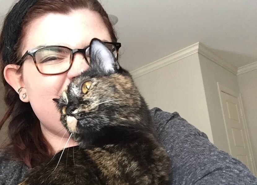 UI Designer Hannah Wise rescued pretty kitty Brünnhilde. She's named after a Valkyrie from...