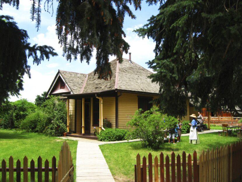  Littleton History Museum incorporates two collections of buildings, representing an 1860s...