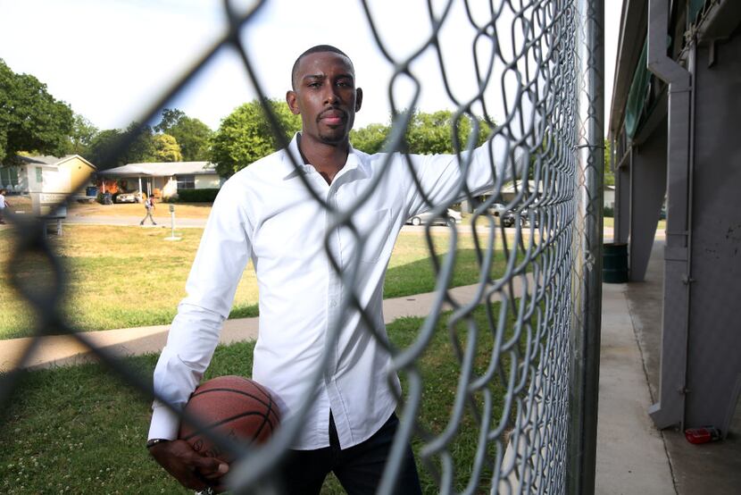 Terrel Harris, former Miami Heat guard, grew up playing on the very court he hopes the city...