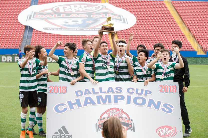 Santa Clara Sporting, U18 Champions of the 2018 Dallas Cup.