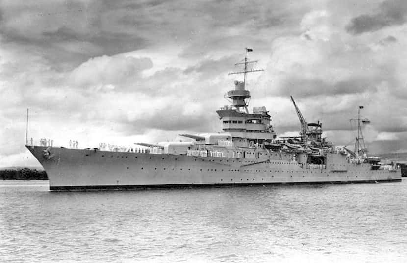 Almost 900 men  were lost after the USS Indianapolis was torpedoed by the Japanese in the...