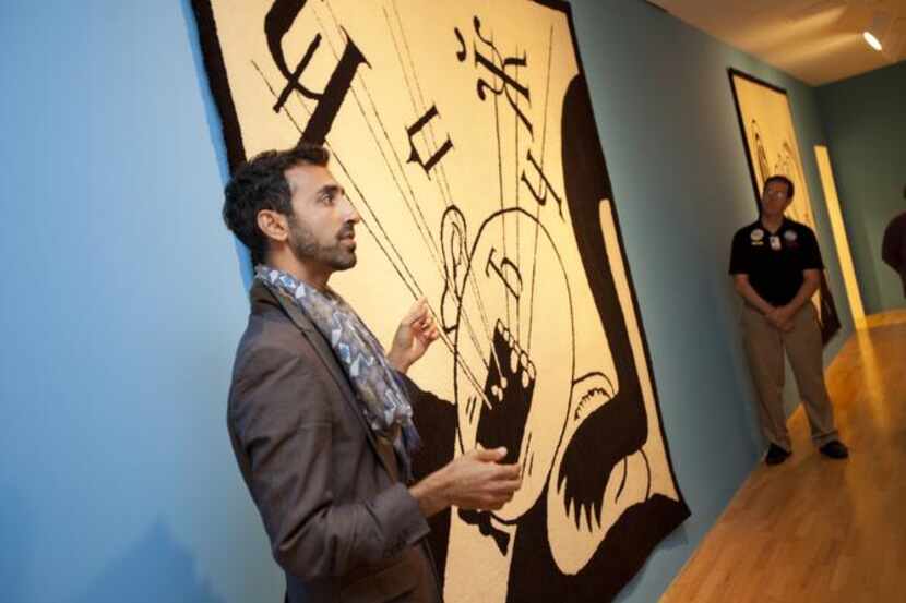 
Payam, a member of the Slavs and Tatars art collective, talks about the new Dallas Museum...