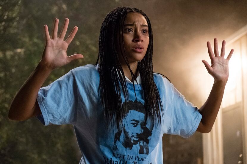 Amandla Stenberg stars in the film "The Hate U Give."