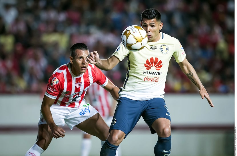 América y Necaxa igualaron 1-1 en su serie de ida. Foto AGENCIA REFORMA