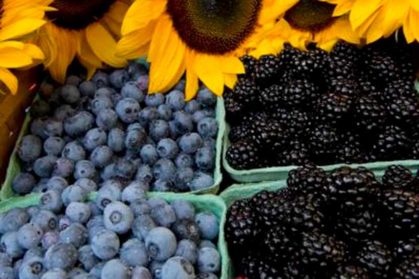 
At Wye Mountain Flowers & Berries in Arkansas, you can pick berries and flowers from...