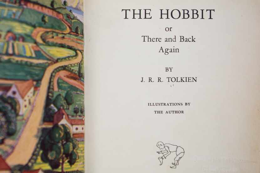 A first edition copy of The Hobbit by J.R.R. Tolkien was returned to the University of North...
