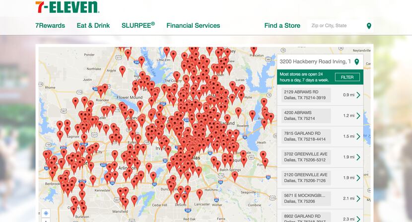 Not sure where your closest 7-Eleven is? A quick look at the 7-Eleven locator map shows...