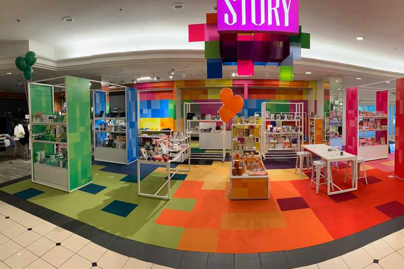 Story shop inside the Macy's at NorthPark Center. It's located on the first level at the...