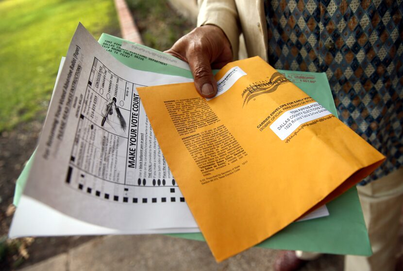 Tony Green put his runoff ballot in the mail in early July. A few days later he got it back....