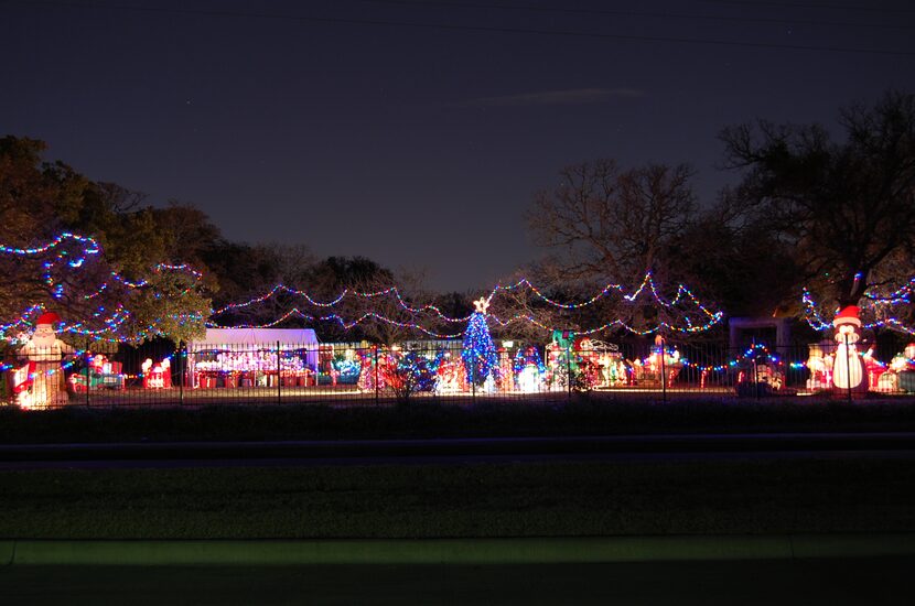 951 Forest Vista Drive, Flower Mound: Santa's wonderland, including more than 30...