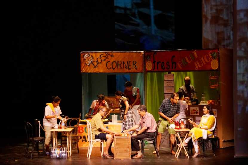 The cast of Rang De! Color Me India at the Irving Arts Center in Irving.